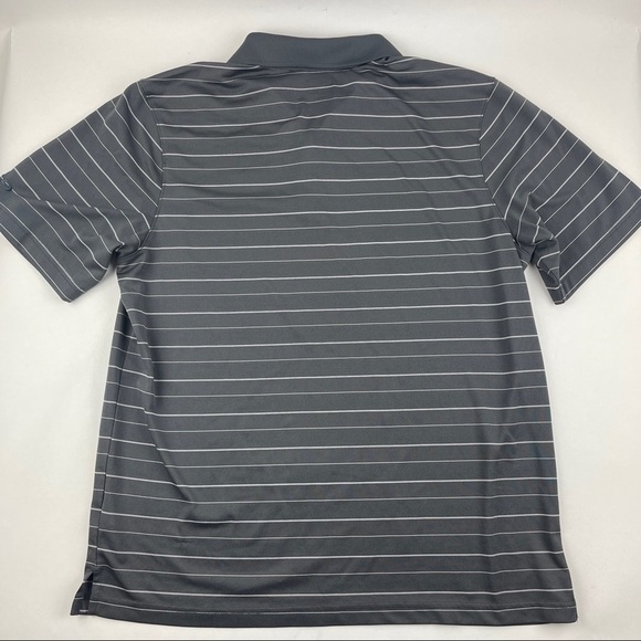 C9 Champion Duo Dry Polo Shirt Mens Large Gray Striped Short Sleeve - Picture 8 of 8